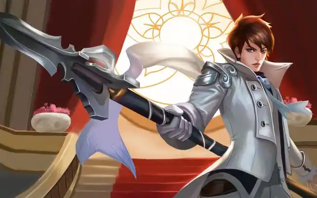 临摹王者赵云白执事