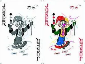 扑克牌小王大王简笔画