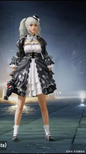 和平精英:新军需"洛丽塔",因为衣服太漂亮,被光子"封印"!