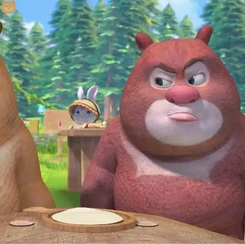 动画头像:可爱熊大熊二头像