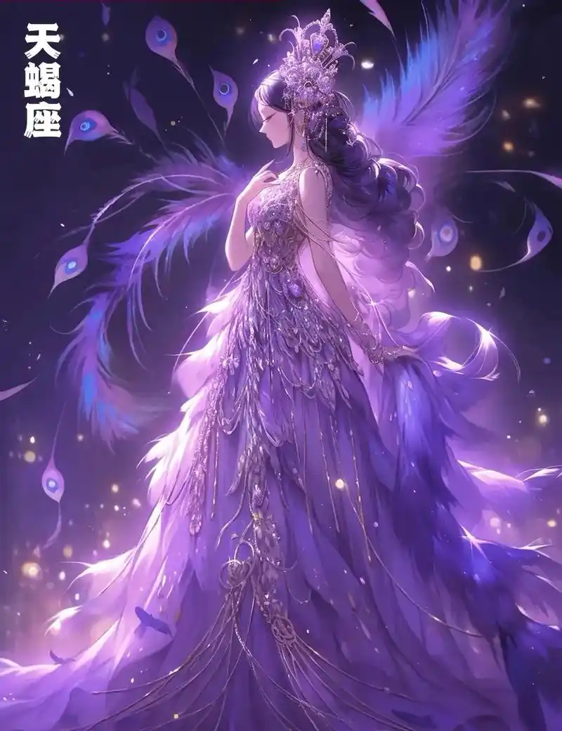 十二星座 #古装仙女插画图集 - 抖音