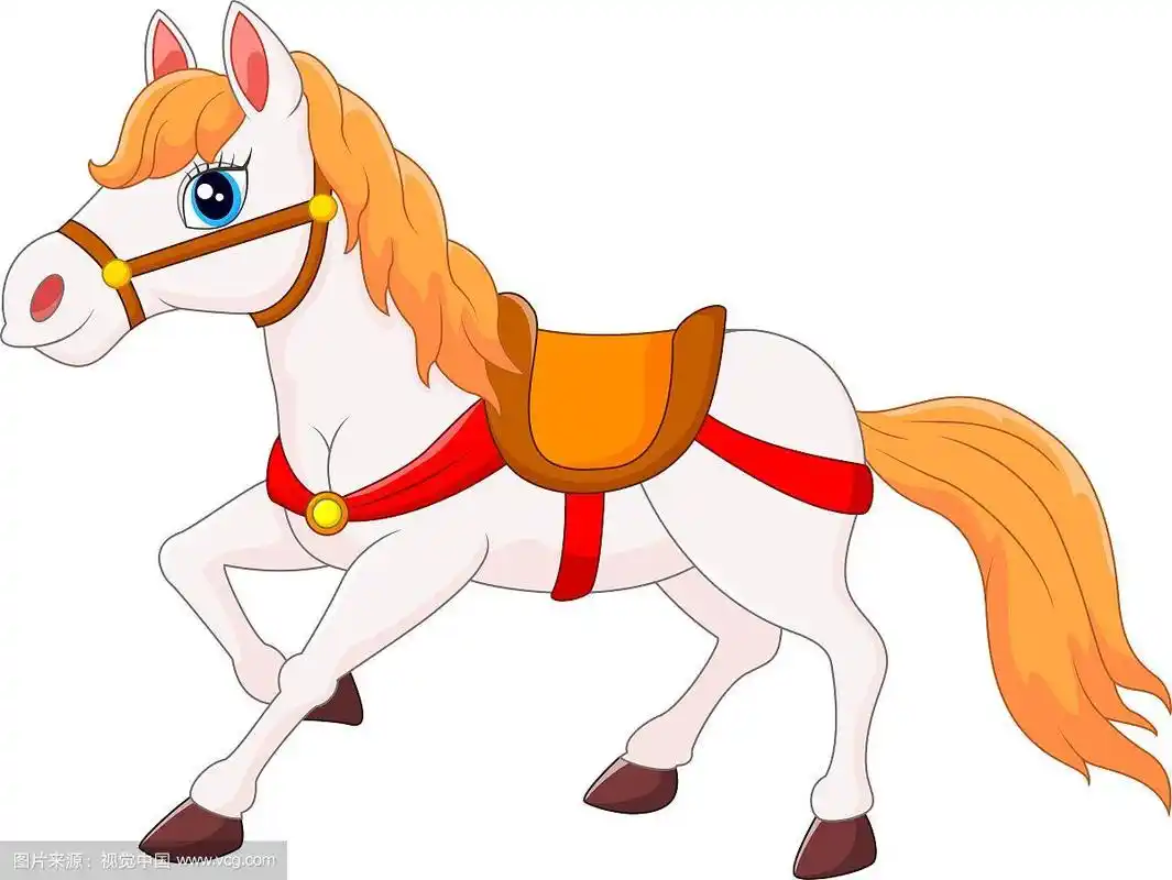 快乐的马卡通孤立在白色的背景