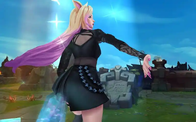 个个好看!kda all out 阿狸重做后精品炫彩细节展示