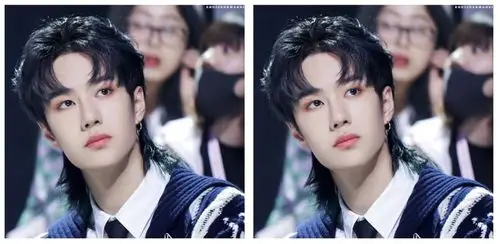 鲻鱼头发型这是一个只能靠个性颜值支撑的发型