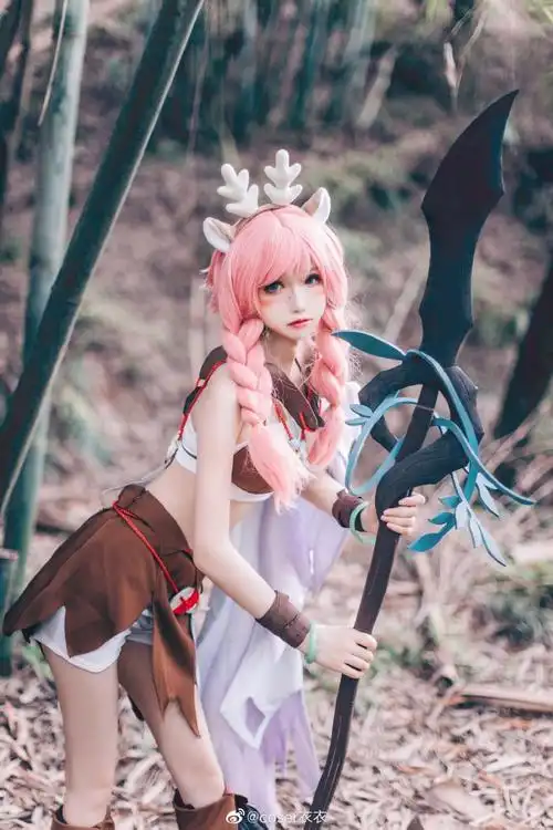 转发抽奖##王者荣耀cos##瑶##cos##cosplay##cos正片##cosplay正片