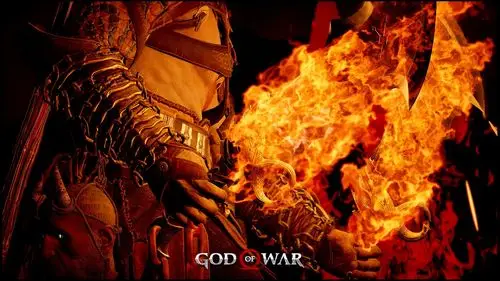 壁纸时间到 战神4硬汉奎托斯写真集