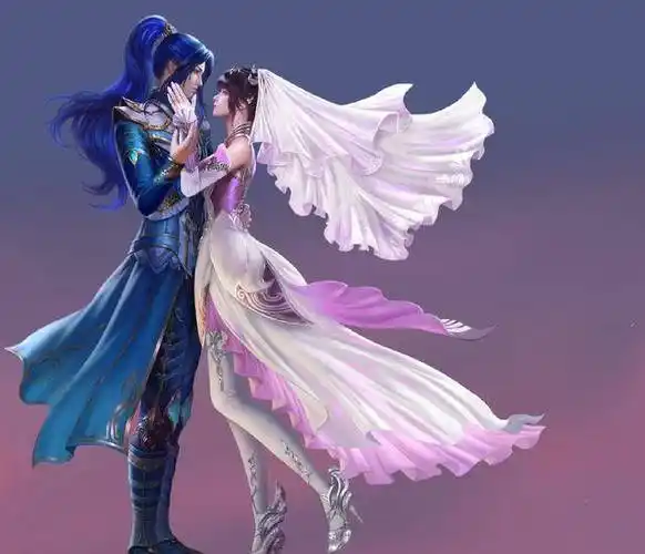 斗罗大陆:唐三,小舞结婚了,唐三搂腰姿势娴熟,画面很美_三和_味道