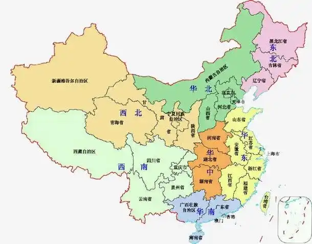 中国34个省份地图高清共有
