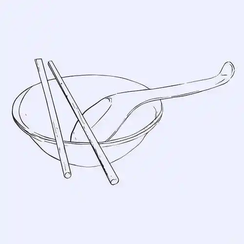 碗,筷子,勺子_高清图片_全景视觉