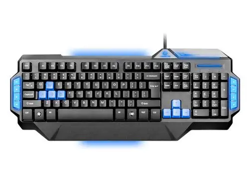 力胜kb-128m led炫光游戏键盘图赏