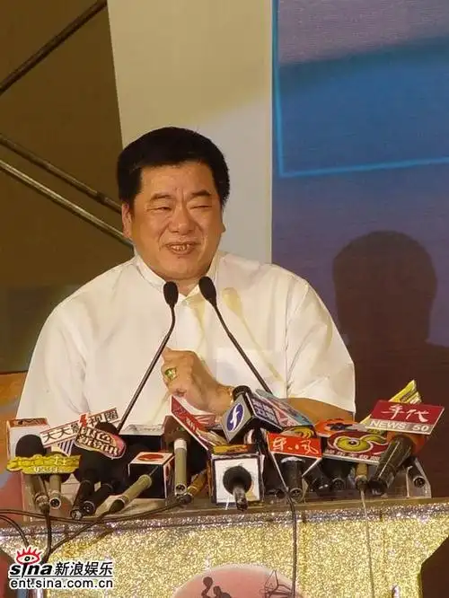 图文灌篮发布会台湾长宏影视代表吴敦