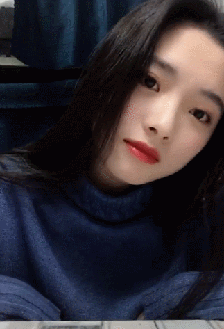 清新女神美女迷人可爱gif动图_动态图_表情包下载_soogif