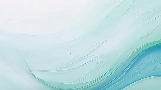 创意薄荷绿线条绿色简约大气商务ppt背景3