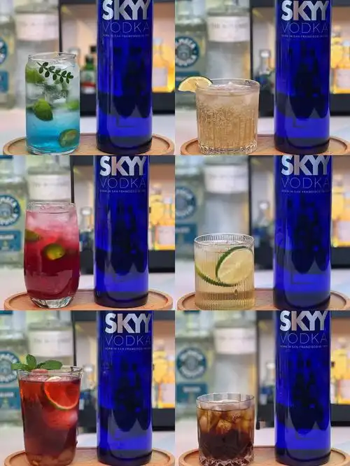 终终终终于来啦6015这次直接拿的手边一瓶深蓝伏特加(蓝天伏特加)