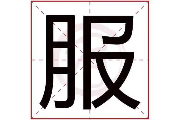 服字的拼音:fu服的繁体字:服(若无繁体,则显示本字)服字的笔画数:10服