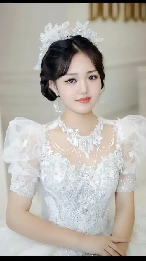 复古仙气减龄新娘造型