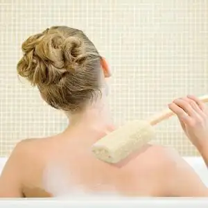 丝瓜络搓澡刷长柄图片