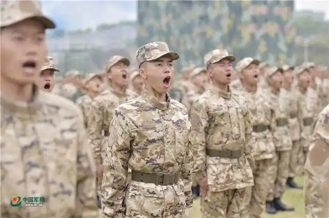 武警重庆总队组织2022年春季入伍新训动员