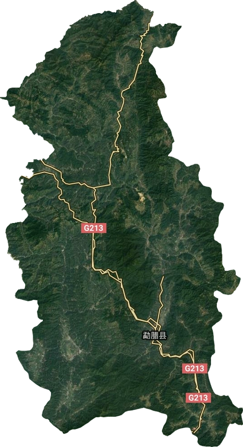 勐腊县高清卫星地图