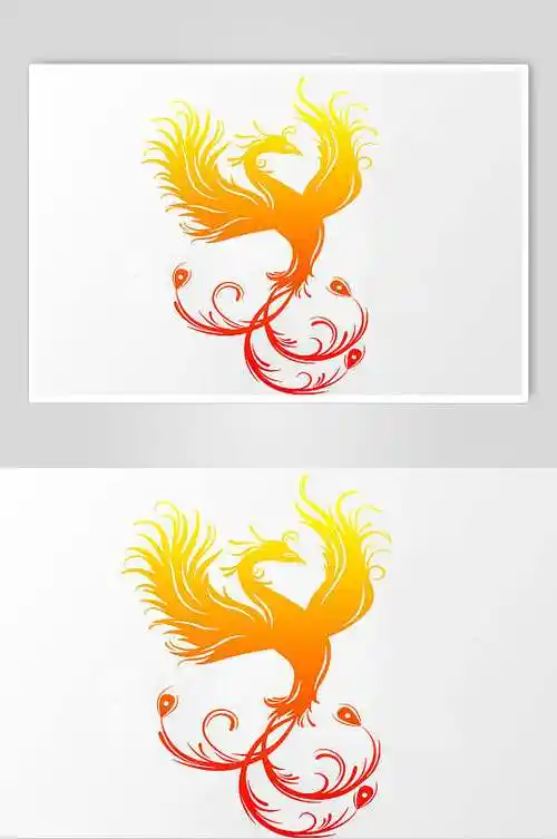 精美传统凤凰纹样素材
