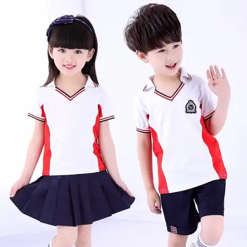 2016新款幼儿园园服小学生校服班服夏装儿童运动会套装夏季批男