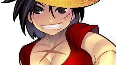 《海贼王》路飞羞耻女装秀