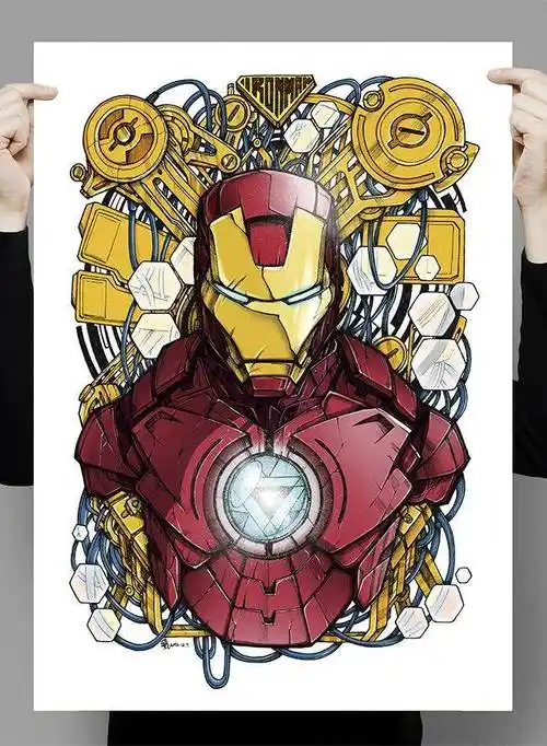 q版钢铁侠简笔画步骤图片_格格手抄报评论0183字