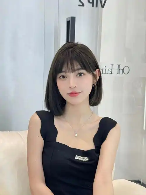 减龄甜美齐肩短发
