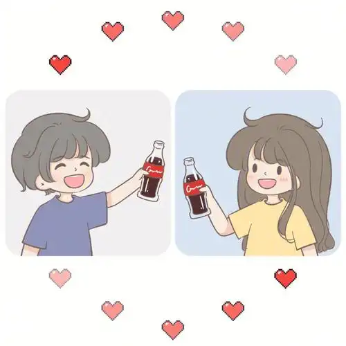 2021超火情侣头像