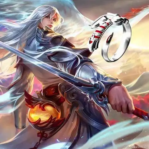 王者荣耀李白凤求凰q版头像