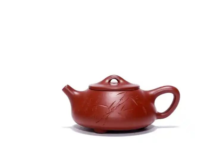 015王镇学摇影石瓢大红袍紫砂壶