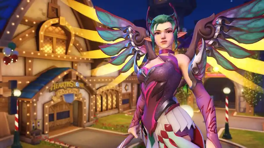 守望先锋糖梅仙子天使