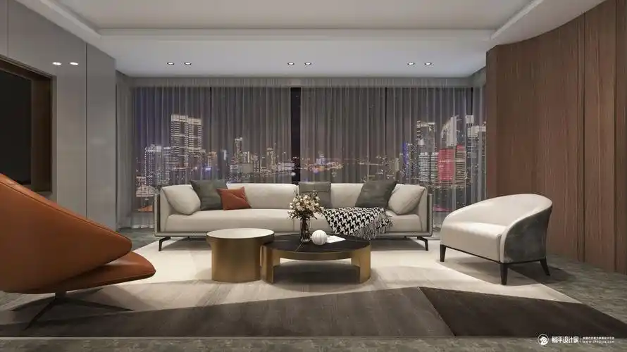 都市轻奢大平层样板间