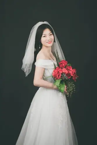 韩式内景唯美系列婚纱照