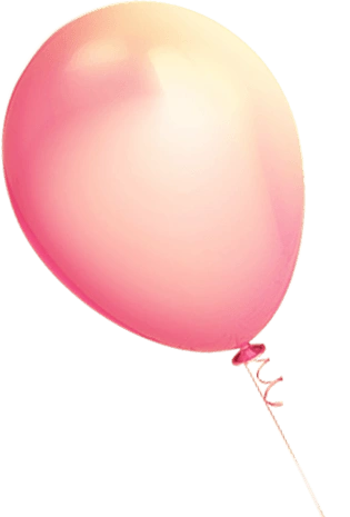 粉色的气球