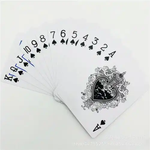 cxbeer 98蜜蜂蓝芯纸扑克牌 56张 外贸 纸牌 红蓝混 4个大小王