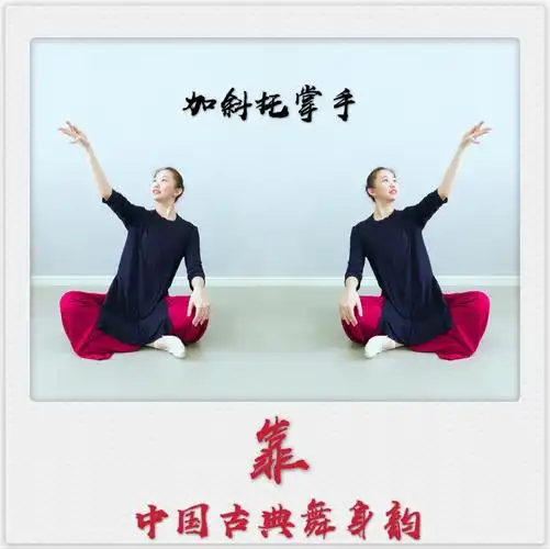 中国古典舞身韵系列课程——元素《冲,靠,横移》组合