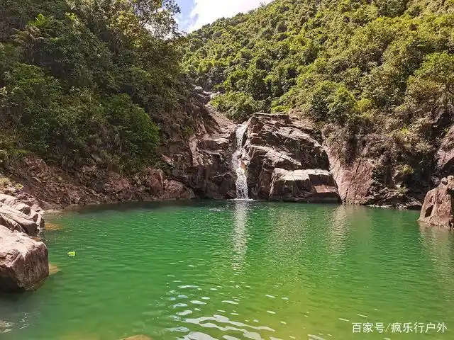 阳江阳春玩水仙境,第一个大潭只需要步行400米,上游瀑布更美!