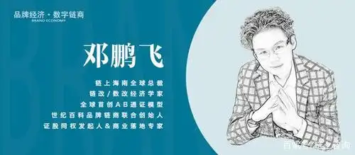 链改/数改经济学家—邓鹏飞