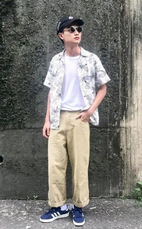 165cm男生潮范穿搭,简约不显矮,还有点小帅