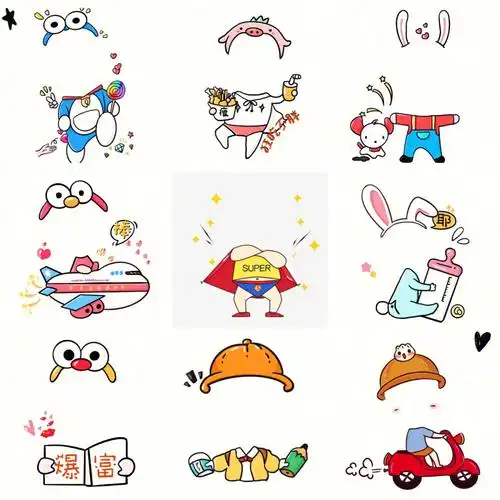 超可爱宝宝抠图素材丨创意宝宝照丨满月百天