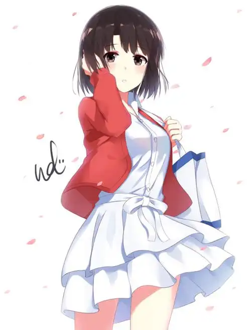 人物插画.---加藤惠