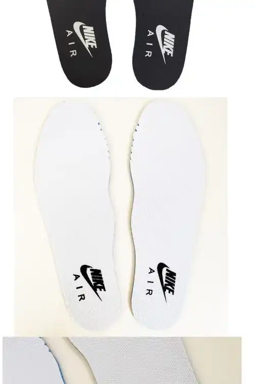 af1空军一号原装鞋垫airmax男女防臭运动板鞋垫aj1鞋垫黑色半码备注