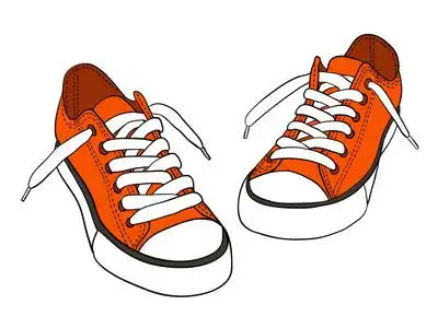 卡通运动鞋图片