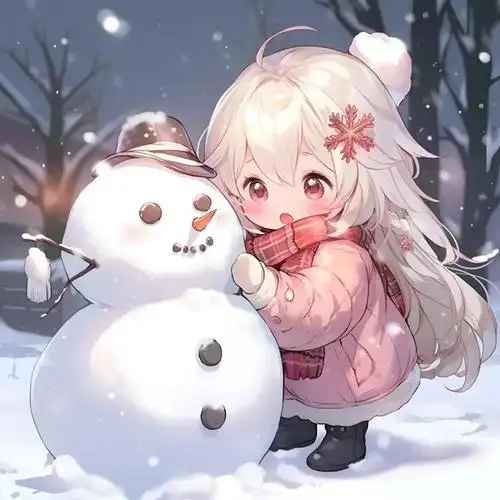 头像分享,雪花舞动的冬季,让人感受到冬季的圣洁与神秘