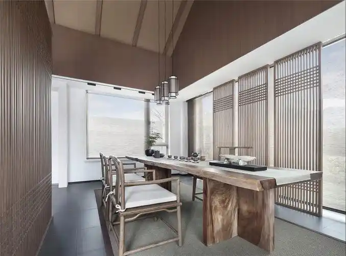 成都新中式禅意茶室设计浓缩东方含蓄之美