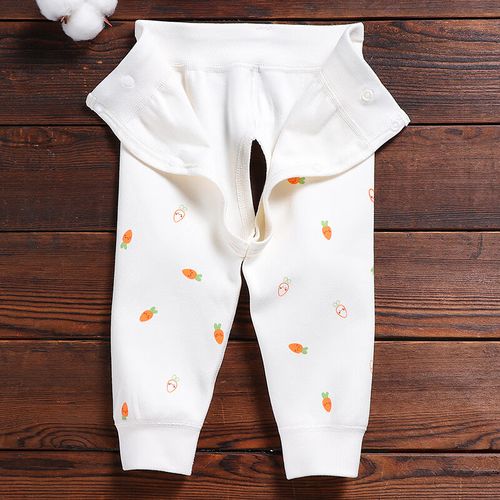 承承虎新生婴幼儿开裆裤3个月6个月婴儿男宝宝女宝宝贴身裤子舒绒暗扣