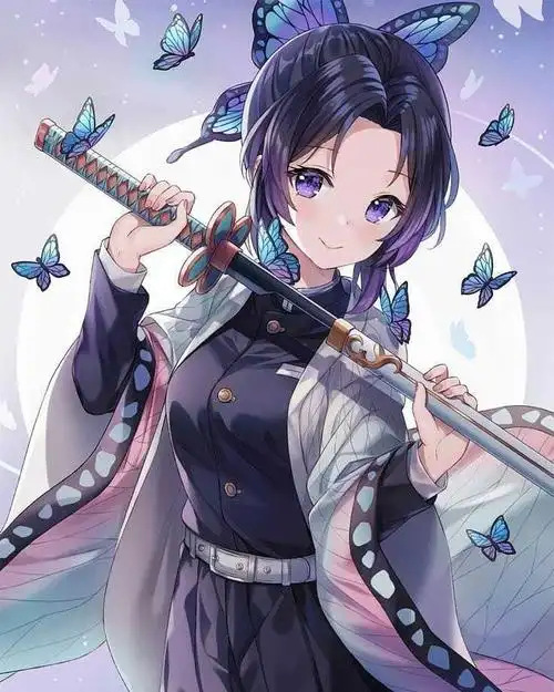 二次元动漫人物原画插画作品_腾讯新闻