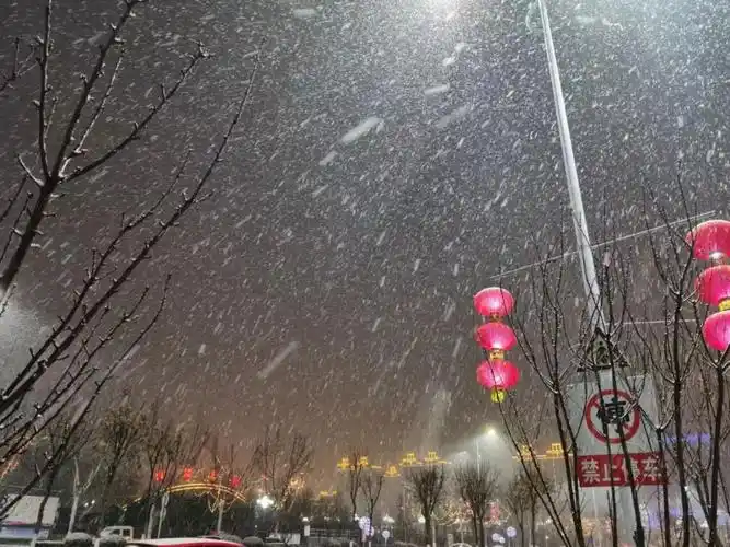 听说,你那里下雪了?