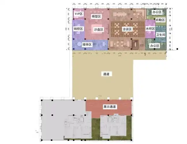 示范区功能分区图